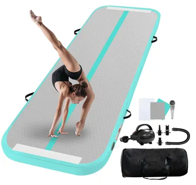Imagen del producto de Colchoneta inflable para gimnasia, ideal para uso doméstico