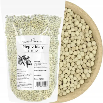 Produktbild von Weißer Pfeffer ganz 100 g | aromatisch, Pfefferkörner