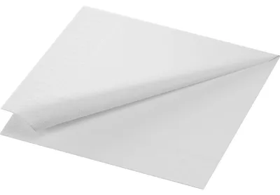 Zdjęcie produktu dla Serwetki Duni 2-warstwowe 40 x 40 cm białe 300 szt