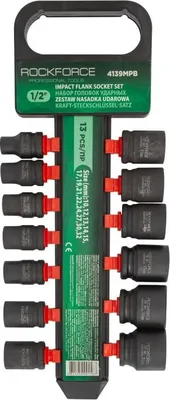 Produktbild von Schlagschrauber-Steckschlüsselsatz 1/2" 10-32mm 13-tlg