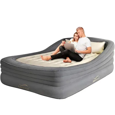 Produktbild von AeroRest Prime Rahmen für Luftbett | Für 2 Personen | Besonders lang (210 cm) | Boxspring-Gefühl | Abnehmbare Innenmatratze