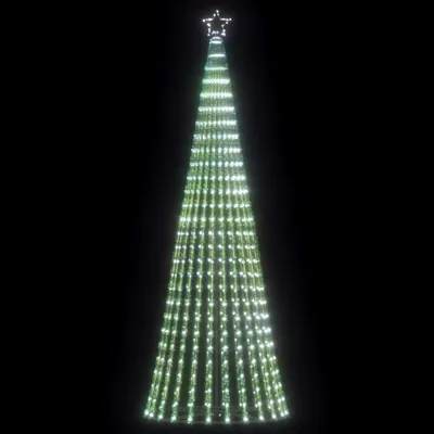 Image de vidaXL Sapin de Noël LED 475 LED blanc froid 247 cm