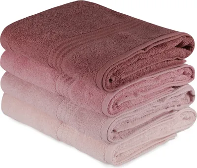 Zdjęcie produktu dla Mijolnir, Rainbow - Powder, ręczniki prysznicowe, puder, bawełna, 70 x 140 cm