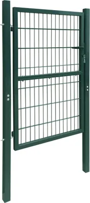 Immagine prodotto di cancello di recinzione 2D (cancello singolo) verde 106x230 cm
