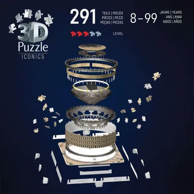 Produktbild von Iconics: Kolosseum Rom - mit Licht Ravensburger 12008034