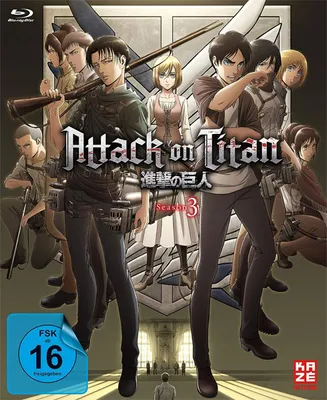Produktbild von Attack on Titan Staffel 3 (Gesamtausgabe) (Blu-ray)