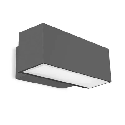 Produktbild von Leds-C4 Afrodita - Außen LED Up & Down Wandleuchte Urban Grey 30cm 2172lm 4000K IP65