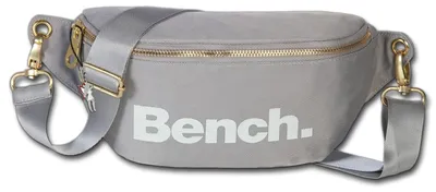 Produktbild von Bench trendige Bauchtasche grau Hüfttasche Damen hellgrau 25x14x8,5 cm D3OTI303K