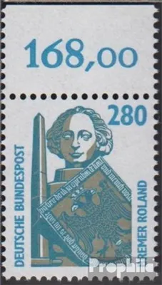 Produktbild von Briefmarken BRD (BR.Deutschland) 1988 Mi 1381OR Oberrandstück postfrisch Sehenswürdigkeiten
