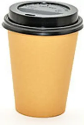 Produktbild von 20 Pappbecher für Heiß-  Kaltgetränke ca. 200 ml mit Deckel (8oz)-