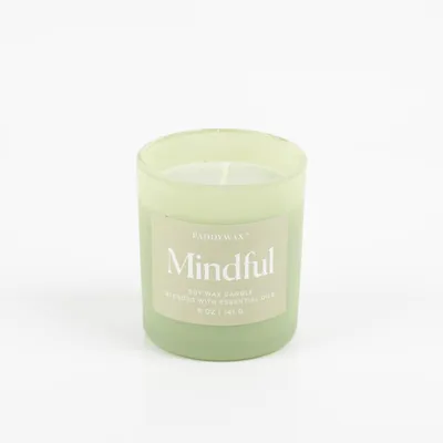 Produktbild von Duftkerze Wellness Green Mindful 141 g im Glas – Paddywax