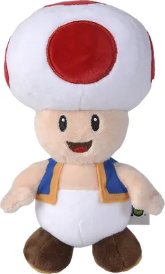Produktbild von Nintendo Super Mario Plüsch Toad, 40 cm