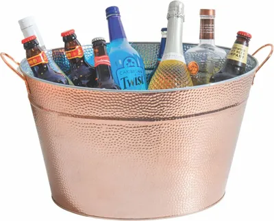 Produktbild von BarCraft Würfel of gehämmert Champagner mit Kupfer Finish