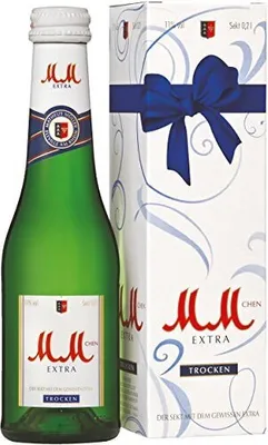 Produktbild von MM Extra - Sekt trockener Geschmack Piccolo spritzig 200 ml, 8er Pack