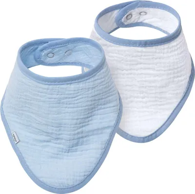 Produktbild von Musselin Halstuch (2 St.) - Blue