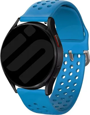 Produktbild von Strap-it Samsung Galaxy Watch 6 - 40mm Admendes Silikon Armband (Hellblau)