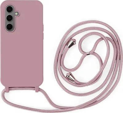 Produktbild von Handykette für Samsung Galaxy S25 FE Hanyhülle mit Band Hülle mit Kodel Smartphone Halskette in Rosa