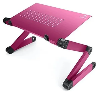 Zdjęcie produktu dla Stojak na laptopa regulowany aluminiowy składany do biurka 360