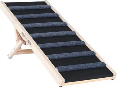 Image de Longe pour chien en bois et caoutchouc, 45 kg, 1 m