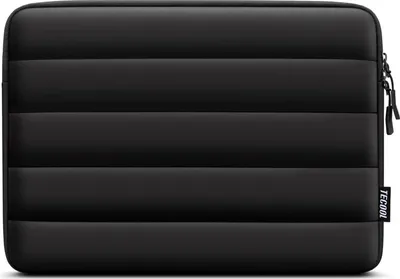 Zdjęcie produktu dla TECOOL Puffy 15,6-calowy pokrowiec na laptopa Lenovo HP Acer Dell Asus Chromebook, czarny