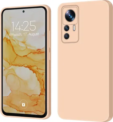 Produktbild von Hülle für Xiaomi 12T / Xiaomi 12T Pro Case Cover Bumper Silikon Softgrip Schutzhülle Farbe: Rosa