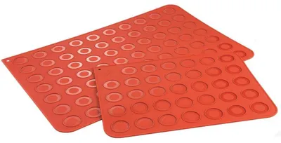 Imagen del producto de Alfombrilla de silicona para macarons, 60 x 40 cm