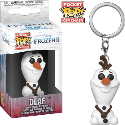 Produktbild von Disney Frozen 2 - Olaf - Schlüsselanhänger Funko Pocket POP! Keychain
