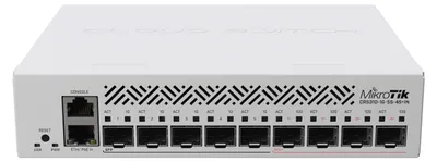 Obrázok produktu pre Mikrotik CRS310-1G-5S-4S+IN, Riadený, L3, Podpora napájania cez Ethernet (PoE), Inštalácia do Racku, 1U