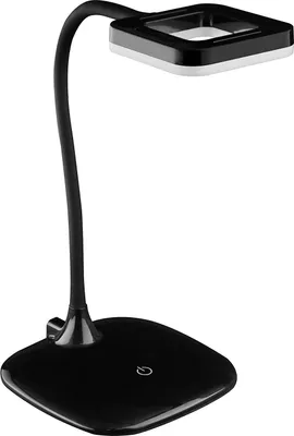 Produktbild von Schwarze dimmbare LED Schreibtischlampe 3-Stufen-Touchdimmer