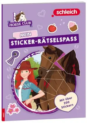 Obrázek produktu pro SCHLEICH Horse Club – Sticker-Rätselspaß