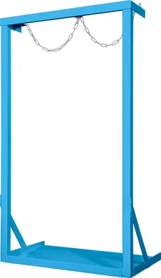 Produktbild von Gasflaschenständer für 2x10 Liter Flaschen | Lichtblau