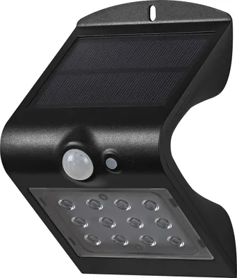 Immagine prodotto di OSRAM ENDURA BUTTERFLY, faretto solare, colore nero, 1,5W, 200 lumen, sensore di movimento e di luce, illuminazione per esterni, batteria ricaricabile, lunga durata, facile installazione, grado di protezione IP65, temperatura di colore 4000K