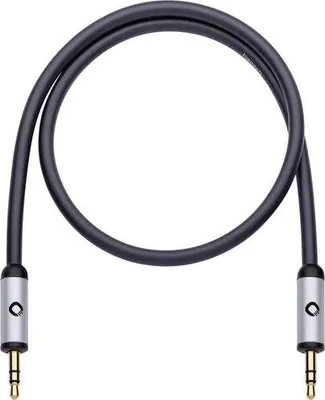 Produktbild von OEHLBACH 60017, 3.5mm, Männlich, 3.5mm, Männlich, 5 m, Schwarz