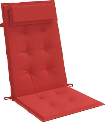 Produktbild von vidaXL Hochlehner-Auflagen 4 Stk. Rot Oxford-Gewebe