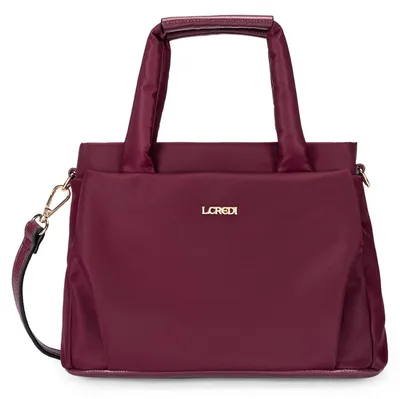 Image de L.CREDI sac à main sac à épaule bandoulière Savita Handbag Cherry Shade framboise