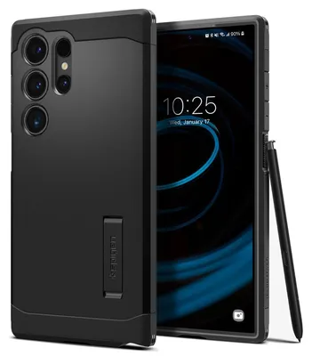Zdjęcie produktu dla Spigen Tough Armor, Pokrowiec, Samsung, Galaxy S24 Ultra, 17,3 cm (6.8"), Czarny