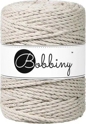 Zdjęcie produktu dla Bobbiny 3PLY Macramé Rope 5 mm 100 m Lampart Sznurek
