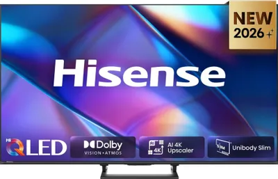Obrázok produktu pre Hisense 65A7DS, 165,1 cm (65"), 3840 x 2160 px, DLED, Smart TV, Wi-Fi, Čierna