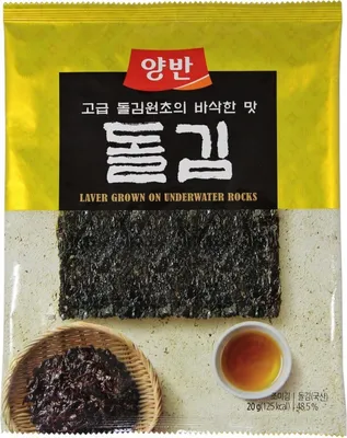 Produktbild von [ 20g ] DONGWON 5 Blatt gewürzter Nori Seetang getrocknet und geröstet
