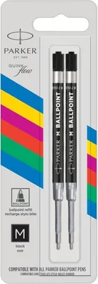 Produktbild von 1x2 Parker Quinkflow Basic Kugelschreiber Mine M schwarz