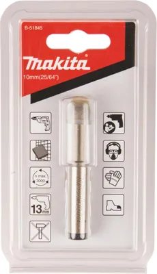Image de Makita Perceuse de carrelage, 10 x 13 mm Carrelage - 10 mm x 13 mm
