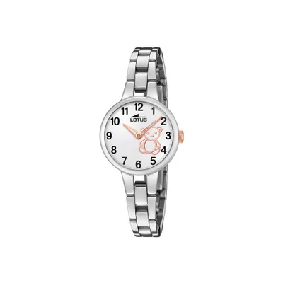 Produktbild von Lotus Kinderuhr Jugend Armbanduhr Bärchen 18658/5 Edelstahlband