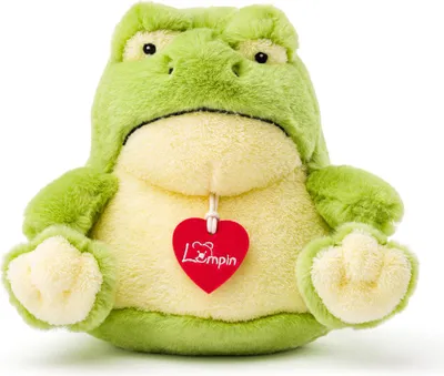 Produktbild von Lumpin Kuscheltier Frosch Bernard 18 cm - weicher Plüschfrosch Spielzeug