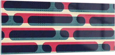 Produktbild von Bilder auf glas - Einteilig - Abstraktion Muster Modern - 100x40cm - Glasbilder - Wandbilder - Bilder - Wanddekoration aus Glas - Glas Bilder - Wandbild auf Glas - GAB100x40-4200