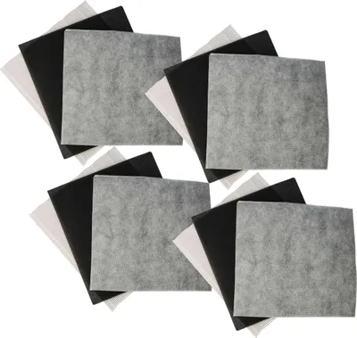 Produktbild von vhbw 12-teiliges Filter-Set kompatibel mit DeLonghi DAP700 E EX 2, DAP700EEX.2 Luftreiniger - HEPA-Filter, Aktivkohlefilter, Vorfilter