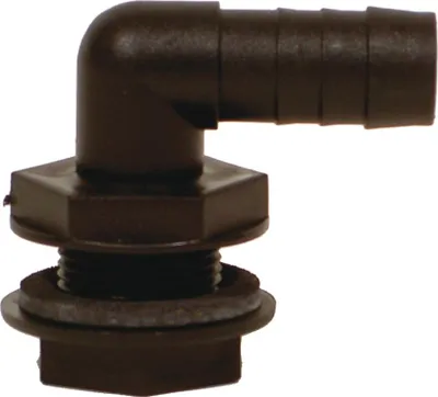 Produktbild von Eckverbinder für Tankanschluss, für Schlauch mit 20 mm Durchmesser - Lilie