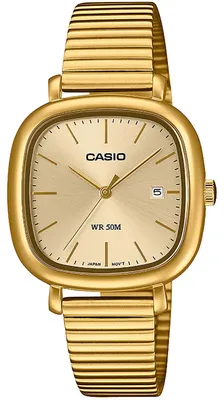 Produktbild von Casio Damen Armbanduhr LTP-B166G-9AVEF analog goldfarbig