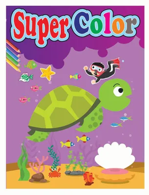 Produktbild von Super-Color-Malbuch