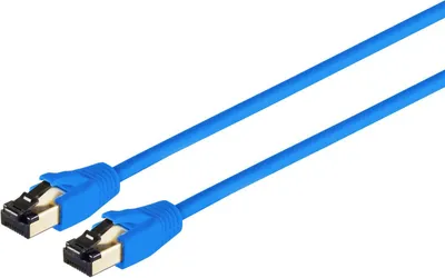 Produktbild von S-Conn 08-41021 Netzwerkkabel Blau 1 m Cat8.1 F/FTP (FFTP) (08-41021)