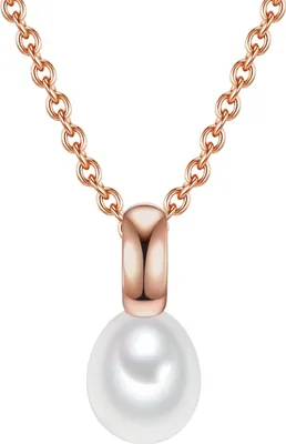 Produktbild von Valero Pearls Halskette Sterling Silber Süßwasser-Zuchtperle 50100059